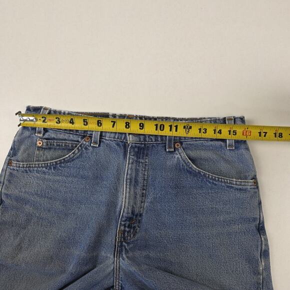 Vintage Levi's 550 Jeans Mens 33x32 Fits 32x32 Relaxed Fit Distressed Denim - Picture 15 of 15